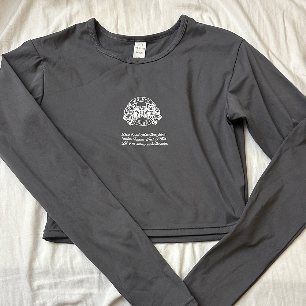 Darc Sport Charcoal Long Sleeve Women's Tee